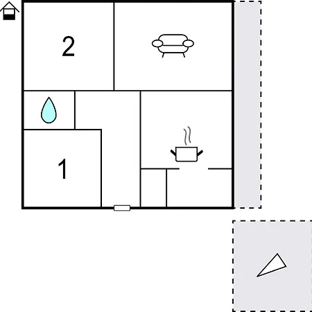 Дом отдыха 2 Bedroom Stunning In *